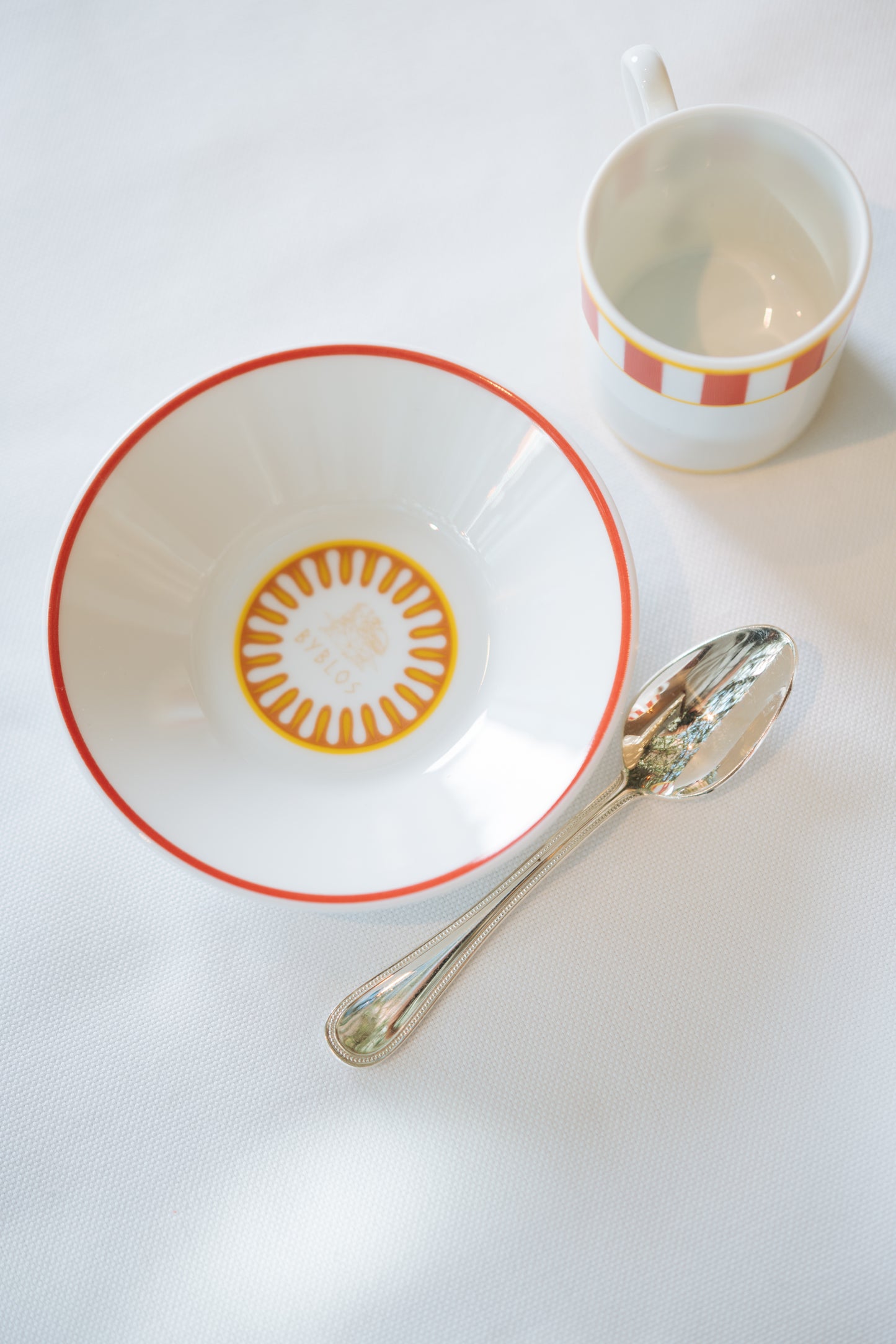 SET OF TWO BYBLOS x GINORI COFFEE CUPS
