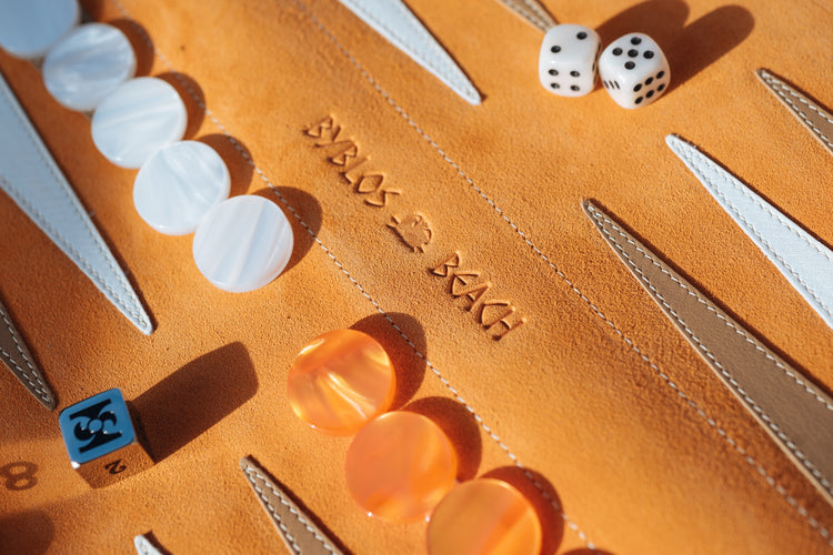Backgammon de voyage Byblos Beach