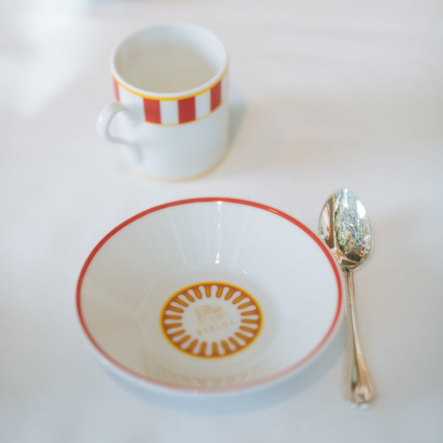 SET OF TWO BYBLOS x GINORI COFFEE CUPS