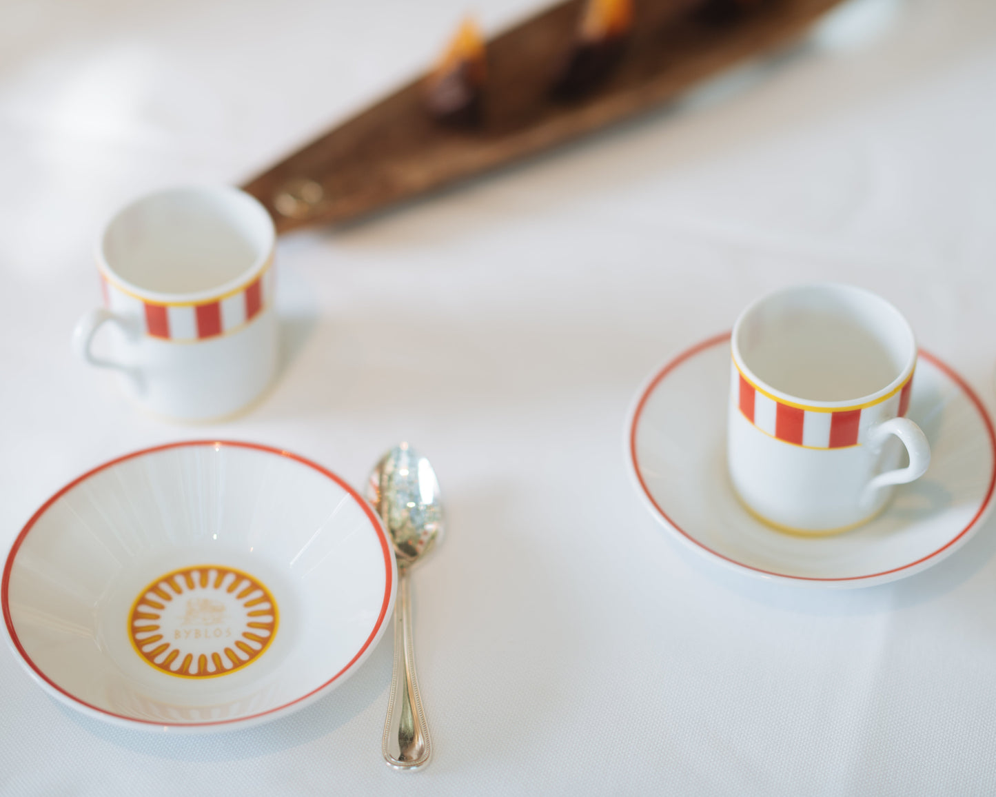 SET OF TWO BYBLOS x GINORI COFFEE CUPS