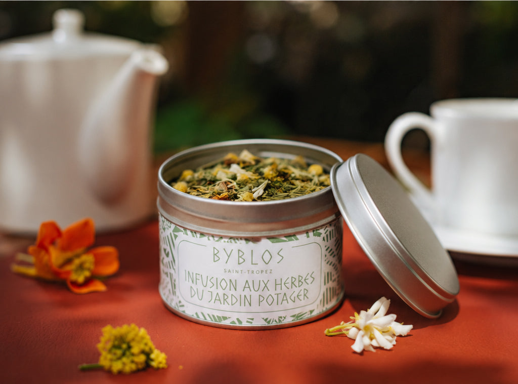 Infusion aux herbes du potager Byblos