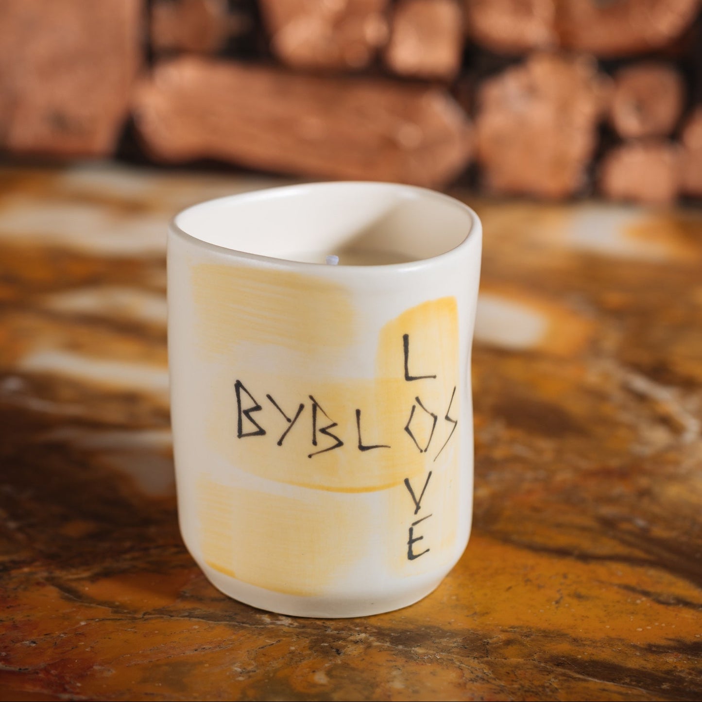 Bougie parfumée Byblos × Agnès Sandahl 220 g
