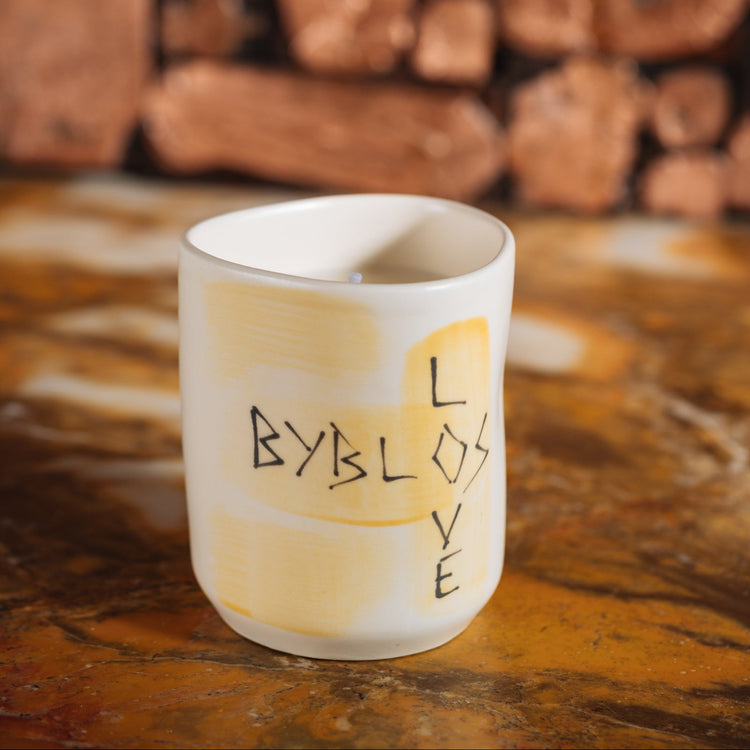 Bougie parfumée Byblos × Agnès Sandahl 220 g